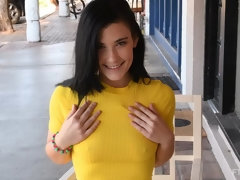 Nahaufnahme, Extrem, Fingern, Massage, Masturbation, Orgasmus, Öffentlich, Solo