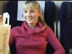 Leie, Blondine, Blasen, Handjob