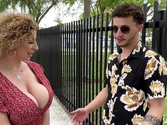 Gorda, Culo grande, Rubia, Corridas, Sexo duro, Al aire libre, Realidad, Pelirrojo