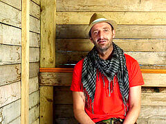 Минет, Брюнетки, Семяизвержение, На природе, Между сисек