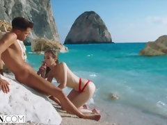 Blasen, Braunhaarige, Schwanz, Aufs gesicht abspritzen, Lecken, Muschi, Jungendliche (18+), Titten