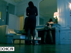 Красотки, Бондаж, Грудастые, Лизание, Киски, Чулки, Втроем, Сиськи