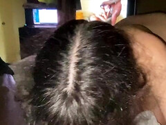 lil saucy butt sucks big black dick - Deep throat