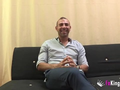 Grote kont, Grote mammen, Pijpbeurt, Bruinharig, Hondjeshouding, Buiten, Openbaar, Spaans