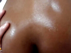 Amateur, Noire, Couple, Noir ébène, Petite amie, Gym, Culottes ou slips, Maigrichonne