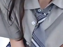 Enthousiasteling, Aziatisch, Masturbatie, Alleen