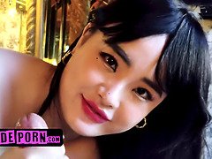 Arsch, Grosser schwanz, Blasen, Braunhaarige, Spermaladung, Aufs gesicht abspritzen, Pov, Jungendliche (18+)