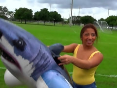 Naughty Latina likes to suck hard cock