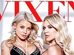 Chambre à dormir, Gros cul, Grosse bite, Gros seins, Blonde, Sucer une bite, En levrette, 2 femmes 1 homme