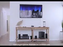 Hot mom helps morning wood