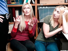 Rubia, Mamada, Atrapados, Estilo perrito, Pajear, Adolescente, Uniforme