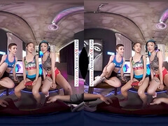 Aziatisch, Pijpbeurt, Sperma shot, Groep, Latijnse vrouw, Lesbisch, Realiteit, Geschoren