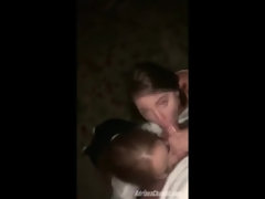 Любители, Блондинки, Минет, Сперма во рту, На природе, От первого лица, На публике, Студентка