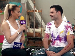 Brunette brune, Allemand, Hard, Nue à poil, Chatte, Tatouage, Nénés, Mouillée