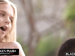 Two BBCs Creampie Coco Lovelock and Demi Hawks in Hot Interracial Threesome