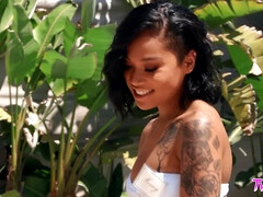 Doigter, Embrassement, Lesbienne, Léchez, De plein air, Chatte, Rasée, Mouillée