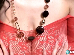 Gros seins, Brunette brune, Hd, Talons, Lingerie, Masturbation, Solo