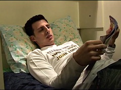 Stel, Sperma shot, Europees, Gapende, Homo, Handbeurt, Douche, Oud