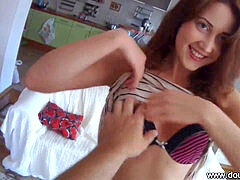 Anal, Mamada, Abierta, Coño, Pelirrojo, Ruso, Afeitado, Adolescente