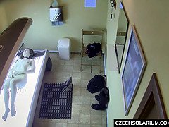 Morena, Hd, Coño, Afeitado, Solarium, Adolescente, Apretado, Voyeur