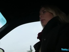 Backseat Sex with Pretty Hitchhiker