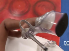 Черные, Каблуки, Латиноамериканки, Белье, Обнаженные, Тату, Сиськи, Игрушки