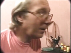 Amateur, Nana, Sucer une bite, Masturbation, Mature, Fête, Public, Rétro ancien