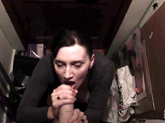 Enthousiasteling, Kont, Gebondenheid, Rondborstig, Gek, Masturbatie, Moeder, Kut duiken