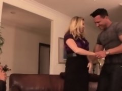 In den arsch, Blondine, Gehörnter ehemann, Hardcore, Hd, Milf