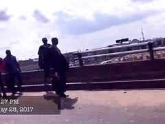 Afrikaans, Enthousiasteling, Kont, Gek, Zwart, Naakt, Realiteit, Tieten likken