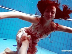 Vrouw, Vriendin, Hd, Italiaans, Biljart, Kut duiken, Roodharige vrouw, Strak