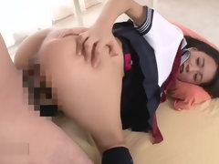 Asiatique, Nana, Gros seins, Sucer une bite, Brunette brune, Collège université, Japonaise, Adolescente