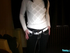 Botas, Morena, Coche, Checa, Estilo perrito, Europeo, Al aire libre, Perforación