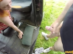 Ginger cock monster deepthroats