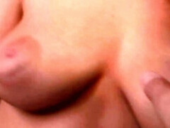 Grote mammen, Blond, Sperma shot, Sperma in gezicht, Hardcore, Natuurlijk, Gezichtspunt, Tiener