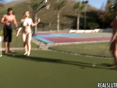 Amateur, Culo, Grupo, Sexo duro, Orgía, Al aire libre, Pov, Puta