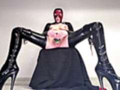 Restrain bondage, compilation, wank