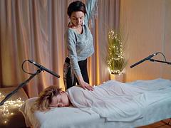 Tussi, Fetisch, Massage, Öffentlich, Titten