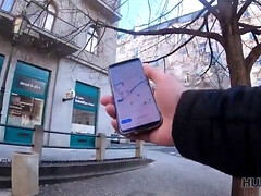 Plantureuse, Couple, Cocu, Tchèque, Petite amie, Pov, Public, Épouse