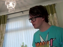 Lucky nerd bangs busty Stella Cox