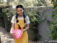 Aziatisch, Bruinharig, Bedriegen, Man die toekijkt, Fetisj, Hd, Man, Vrouw