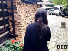 Following milky bunny