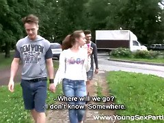 Foxy - Rita Milan - Teens having a home fucking party