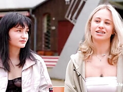 Eten, Duits, Gotisch, Hd, Lesbisch, Doordringend, Kut duiken, Tatoeage