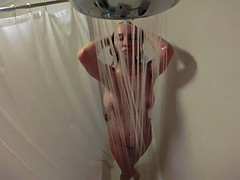 Super sexy blonde Brett Rossi takes a nice shower