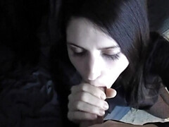 Большой член, Минет, Сперма на лице, От первого лица