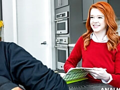 Anal, Culo grande, Verga grande, Tetas grandes, Mamada, Estilo perrito, Pelirrojo, Flaco