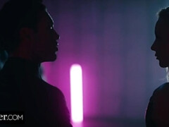 Bondage discipline sadomasochisme, Dominatie, Sperma in gezicht, 1 man 2 vrouwen, Hd, Likken, Trio, Tieten likken