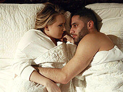 Brunette, sexual tension, romantic