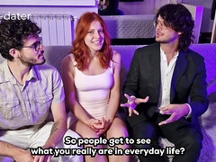 First Porn Casting And Interview Turns Into A Dirty Threesome Sex